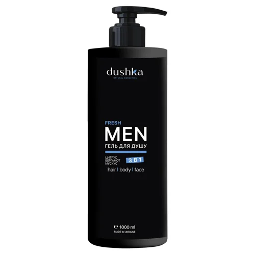 Гель для душу Dushka Men Fresh 3в1 1л