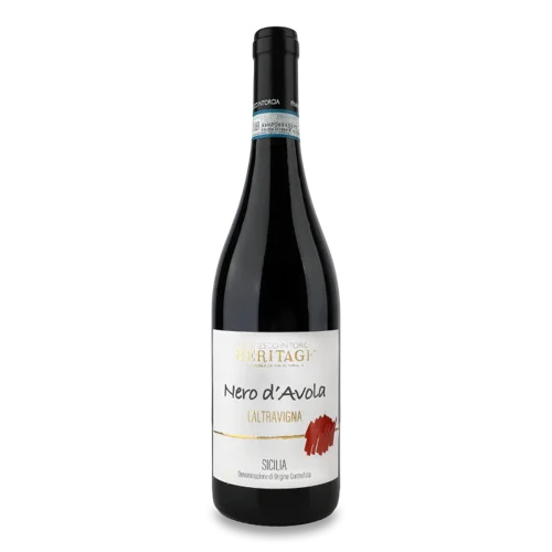 Вино Nero D'Avola Laltrav Вищого Ґатунку, 13.5% 0.75 Л, Francesco
