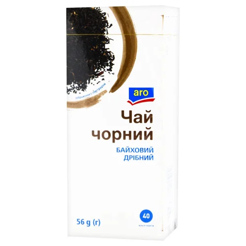 Чай чорний Aro байховий дрібний 1,4г*40шт