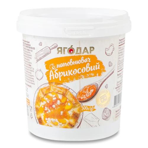Наповнювач Абрикосовий Вищого Ґатунку, 500г