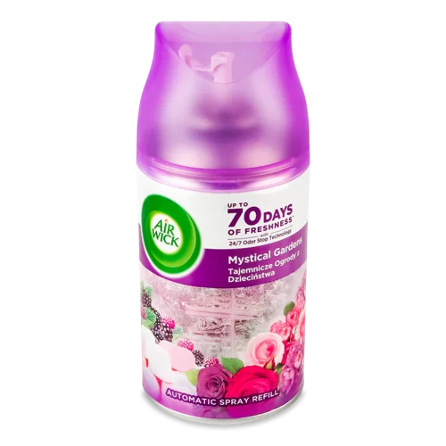 Балон Змінний Аерозольний Для Автоматичного Освіжувача Повітря Mystical Gardens Life Scents Freshmatic, 250мл