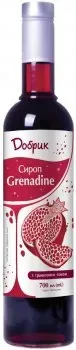 Сироп Добрик Гренадин темний, 900г