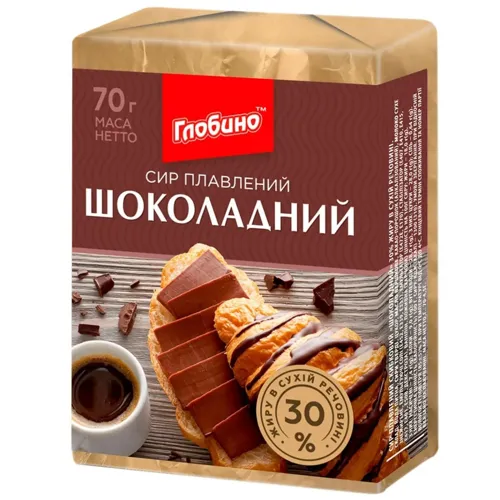 Сир плавлений шоколадний 30%