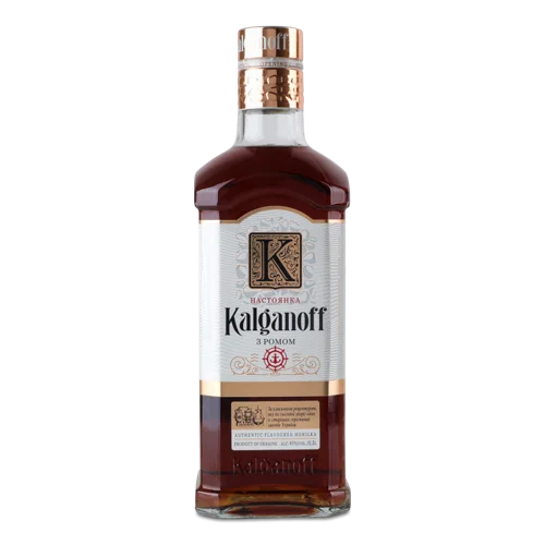 Настоянка 0.5л 40% з Ромом Kalganoff пл, з/б