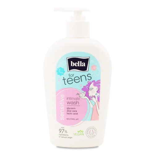 Рідина Для Інтимної Гігієни Sensitive For Teens Bella, 300мл