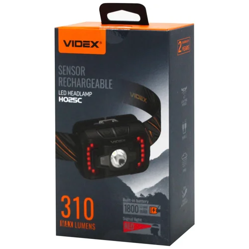Ліхтарик налобний Videx LED VLF-H025C
