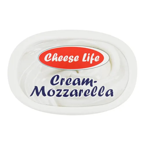 Продукт сирний 60% молоковмісний плавлений пастоподібний Cream-Mozzarella Cheese Life п/у 130г