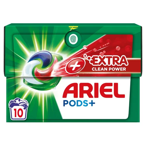 Капсули для прання Ariel Pods All-in-1 + Сила екстраочищення 10шт