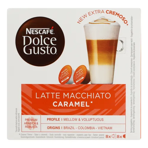 Напій кавовий Caramel Latte Macchiato Dolce Gusto Nescafe