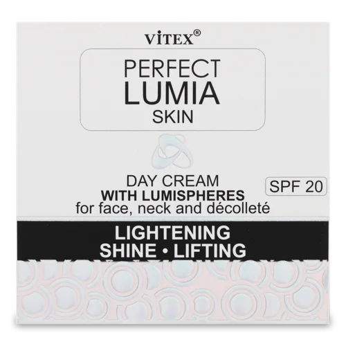 Крем для Обличчя, Шиї І Декольте З Люмісферами Perfect Lumia Skin Вітэкс, Денний, 45мл