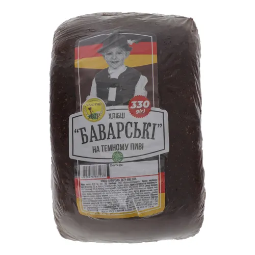 Хлібці на темному пиві Баварські Золотий дар м/у 330г
