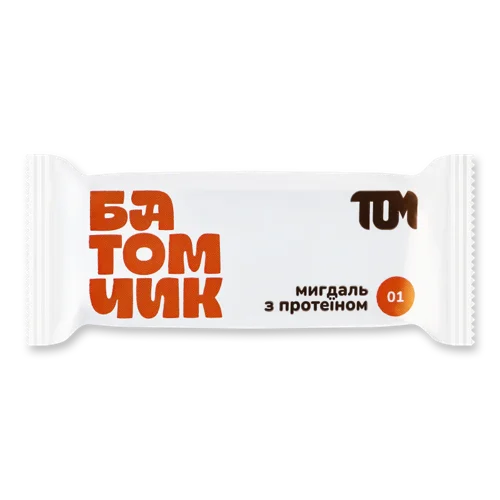 Протеїновий Батончик Мигдаль, в/ґ, 45г