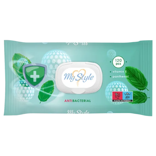 Серветки вологі My Style Antibacterial