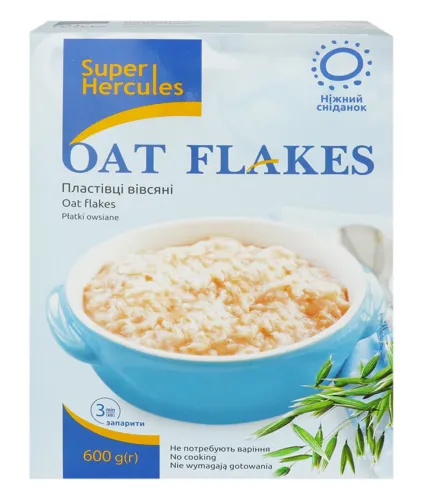 Пластівці вівсяні №1 Добродія 600г