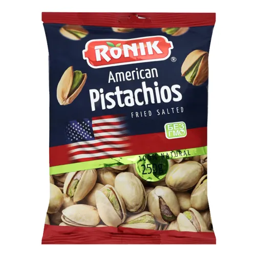 Фісташки смажені солоні American Ronik м/у 250г