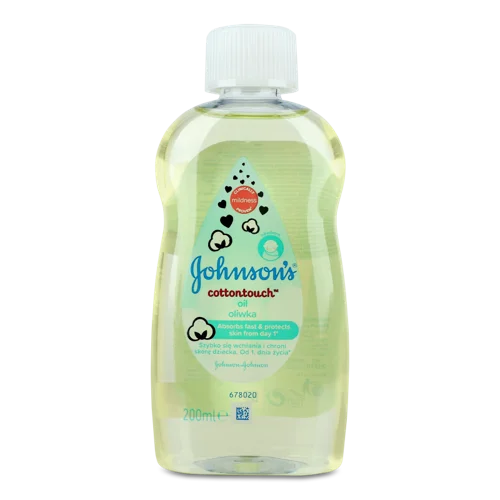 Олія Для Дітей Від Народження Johnson's Cotton Touch, Натуральна Оболонка, 200мл