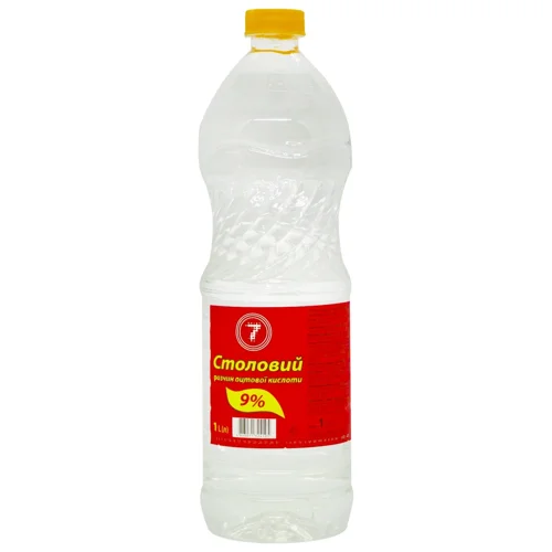 Оцет Семерка 9% 1л
