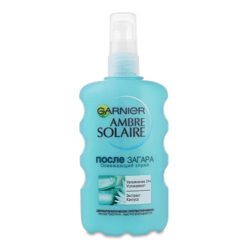 Спрей Після Засмаги Зволожуючий Ambre Solaire Garnier, 200мл