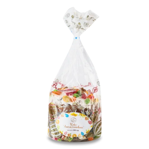 Кекс Апельсиновий, вищого ґатунку, к/у 650г