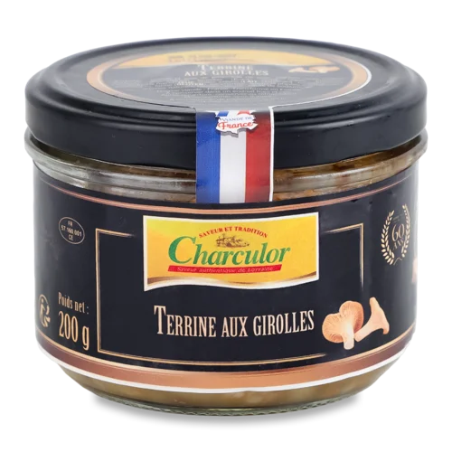 Террін З Грибами Лисичками Вищого Ґатунку, С/Б 200г