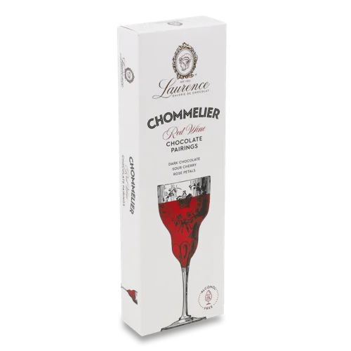 Шоколад Чорний З Вишнею Та Пелюстками Троянд, Червоне Вино Шоммельє, к/у, 100г