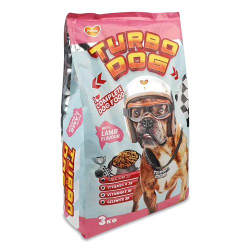 Корм Сухий Повнораціонний Для Дорослих Собак Зі Смаком Баранини Turbo Dog, в/к, 3 кг