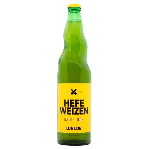 Пиво Welde Weizen Hell світле нефільтроване 5,2% 0,5л