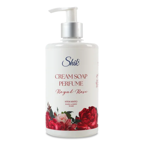 Крем-мило Рідке Royal Rose Shik, Вищого ґатунку, Пластикова пляшка, 450 г