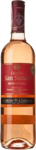 Вино рожеве сухе Castillo San Simon Rose, J.Garcia Carrion 0,75