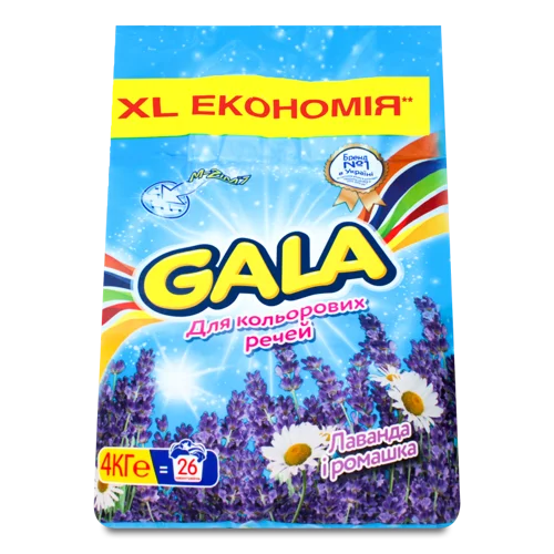 Порошок для прання Gala Лаванда і ромашка, авт, в/к