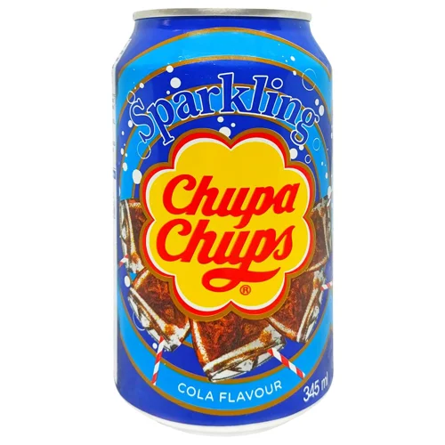 Напій б/алк. Chupa Chups Кола 0,345 з/б газ. (Корея)