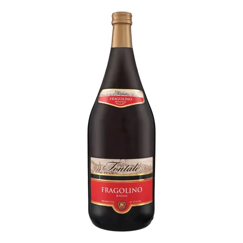Напій винний 1.5л 7% ароматизований Fragolino Rosso Fontale