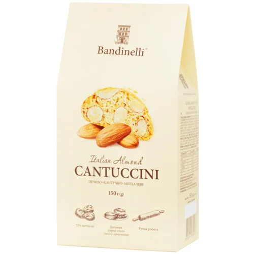 Печиво Bandinelli Cantuccini мигдалеве 150г