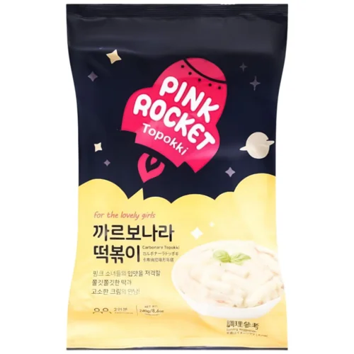Токпоккі Yopokki Pink Rocket Карбонара 240г