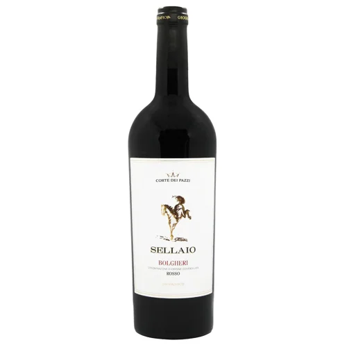 Вино Corte Del Pazzi Bolgheri червоне сухе 13,5% 0,75л