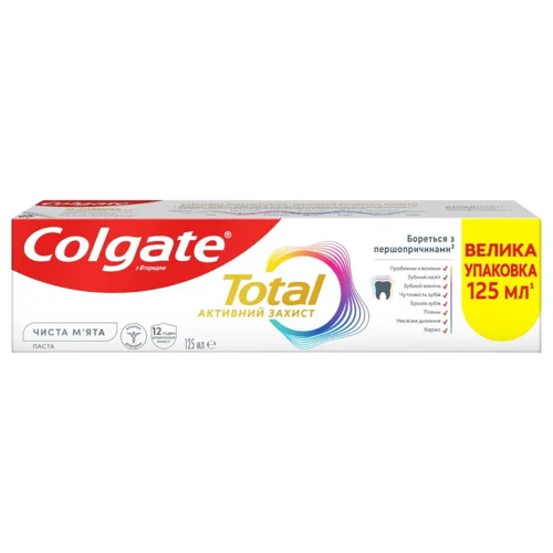 Зубна паста Colgate Total Чиста м'ята 125мл