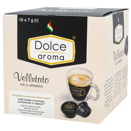 Кава Dolce Aroma Vellutato капсула 16шт
