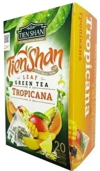 Чай Tien Shan в пірамідках зелений Тропікана 40г 20 шт
