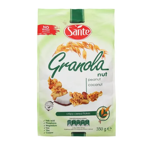 Гранола з горіхами Sante м/у 350г