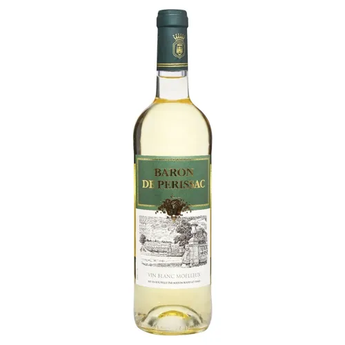 Вино Baron de Perissac Blanc Moelleux біле напівсолодке 11% 0,75л