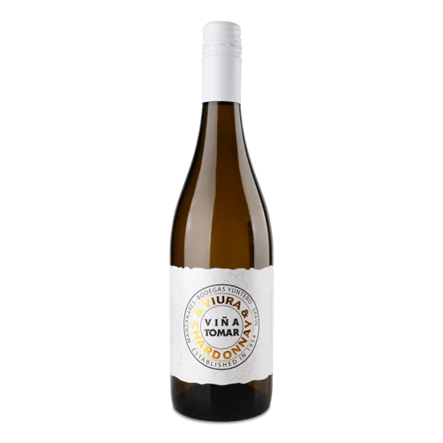 Вино Біле Напівсухе Viura&Chardonnay, в/ґ, п/пл, 0.75л, 12%