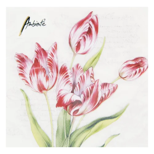 Серветки Ambiente Classic Tulips FSC Mix 33х33см