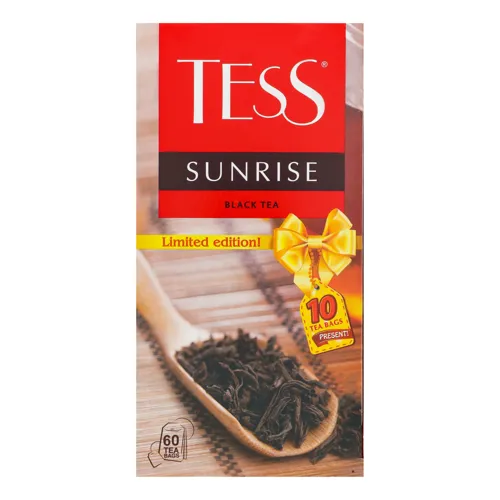 Чай чорний байховий дрібний Sunrise Tess