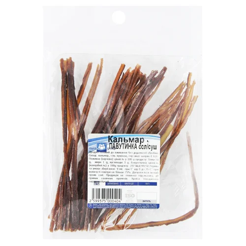 Кальмар Павутинка Eurogroup солоно-сушений