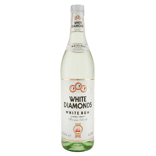 Ром White Diamonds білий 37,5% 0,7л