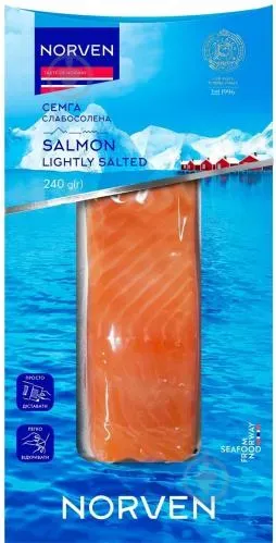 Семга Філе сиров'ялене (дарфреш) 240г