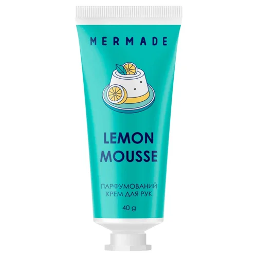 Крем для рук Mermade Lemon Mousse парфумований 40г