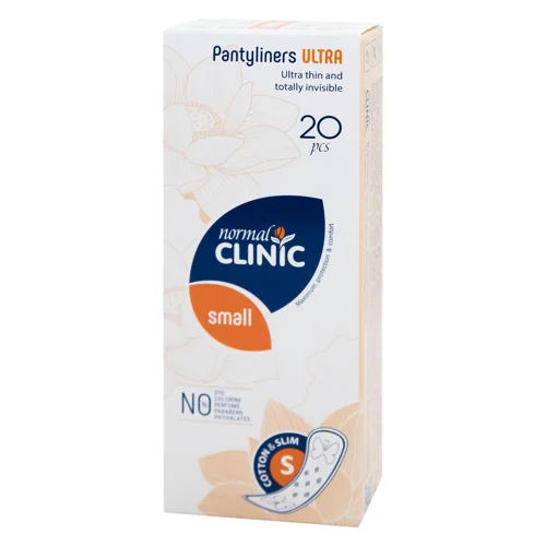 Прокладки щоденні Normal Clinic Ultra Cotton&Slim Small 20шт