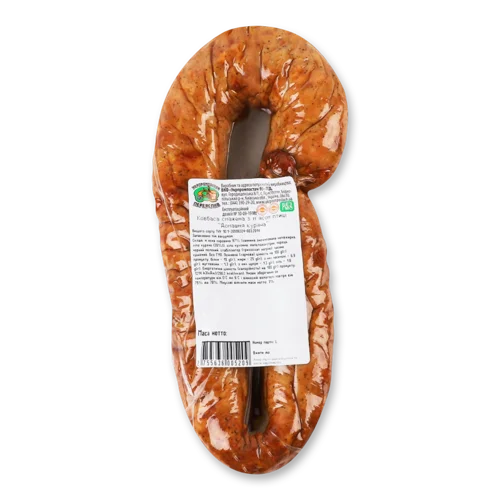 Ковбаса Смажена З М'ясом Птиці Домашня Куряча, Укрпромпостач-95, 1 кг