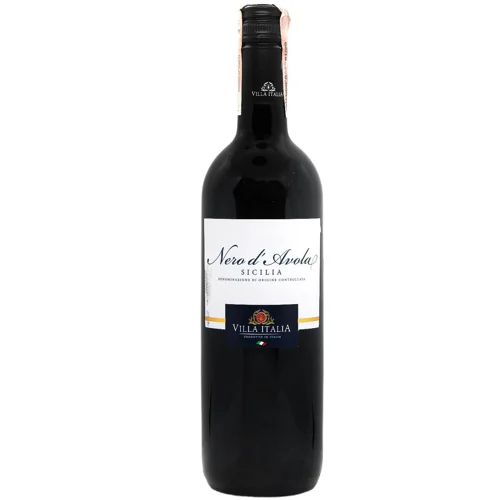 Вино Villa Italia Nero d'Avola Sicilia червоне сухе 10,6-12,9% 0,75л